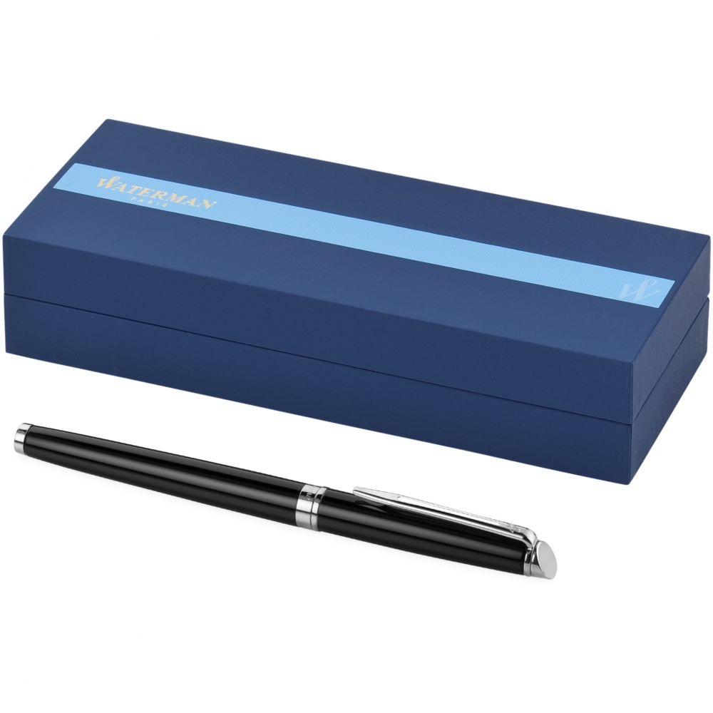 Logo trade promotional products picture of: Hémisphère rollerball pen, black