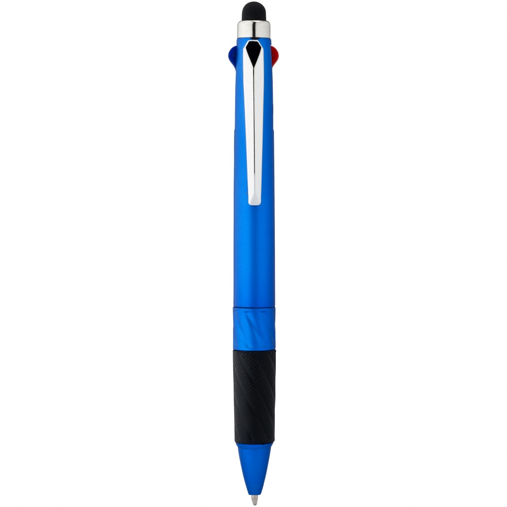 Logotrade promotional gifts photo of: Burnie multi-ink stylus ballpoint pen, blue