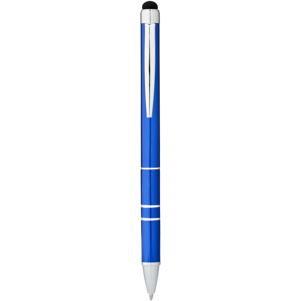 Logo trade promotional products picture of: Charleston stylus ballpoint pen, blue