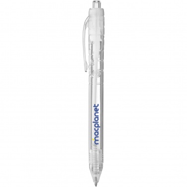 Logo trade corporate gift photo of: Vancouver ballpoint pen, transparent