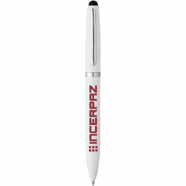 Logo trade promotional merchandise image of: Brayden stylus ballpoint pen, white