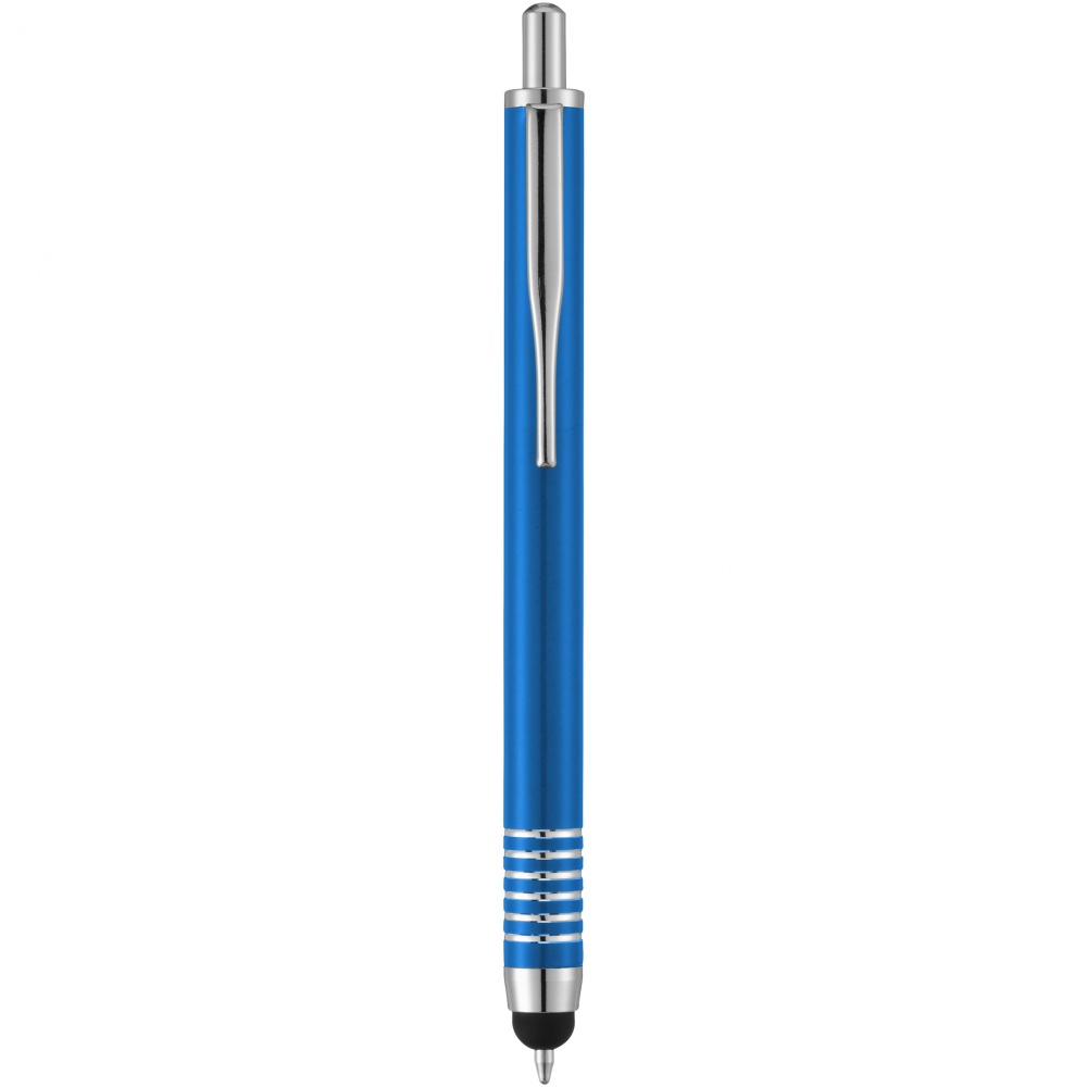 Logo trade business gift photo of: Zoe stylus ballpoint pen, blue