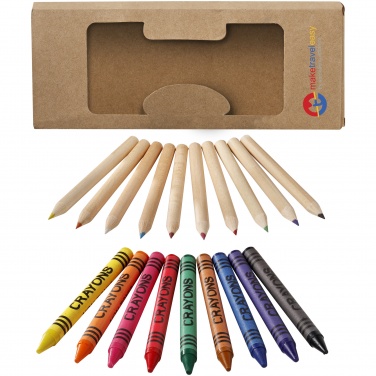 Logotrade corporate gifts photo of: Pencil and Crayon set