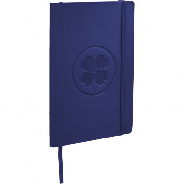 Logo trade promotional gifts picture of: Classic Soft Cover Notebook, dark blue