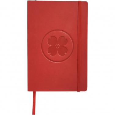 Logo trade advertising products image of: Classic Soft Cover Notebook, red