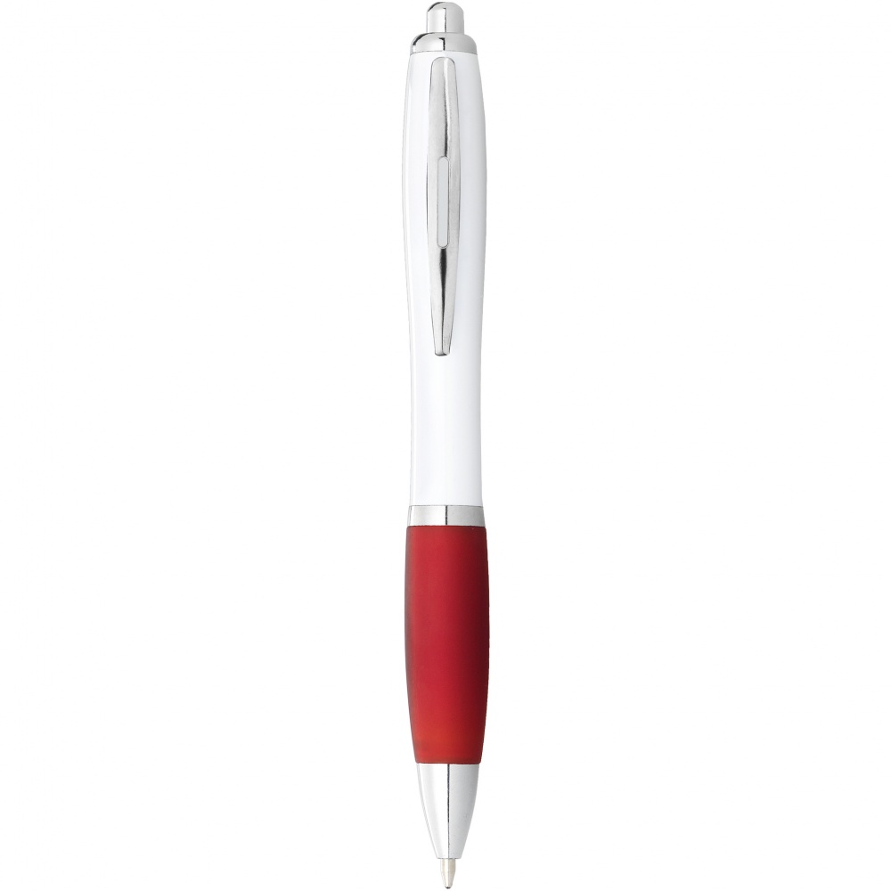 Logo trade promotional products picture of: Nash ballpoint pen, red