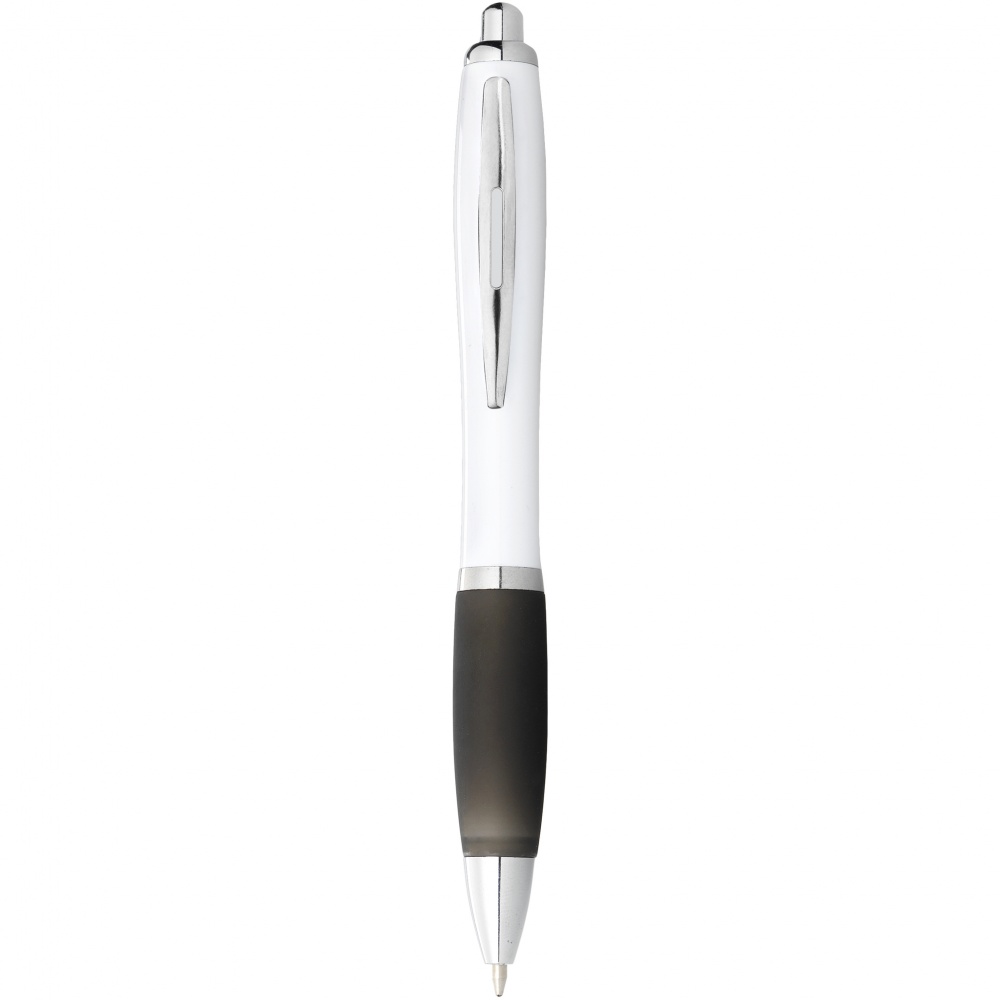 Logo trade promotional merchandise picture of: Nash ballpoint pen, black