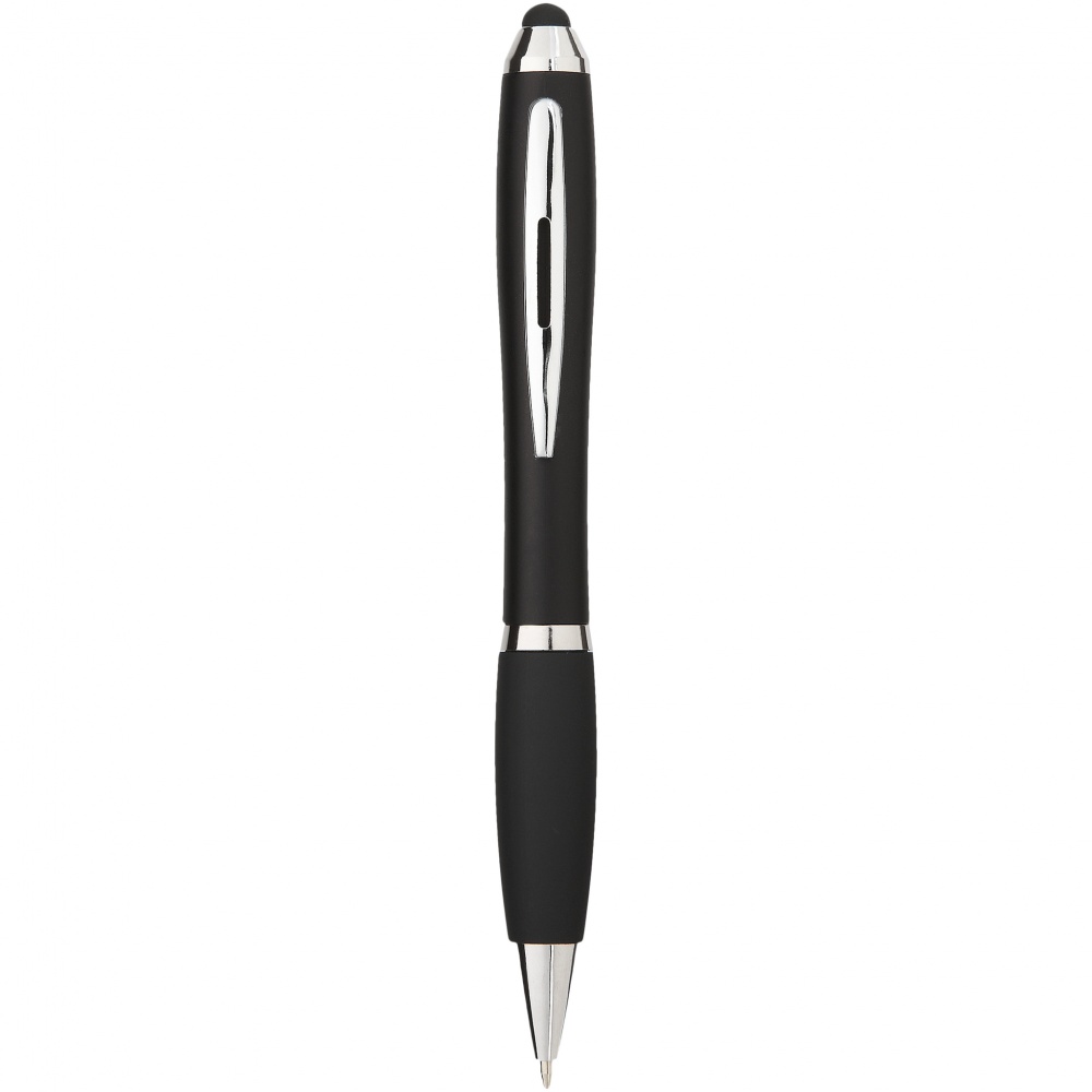 Logotrade promotional giveaways photo of: Nash Stylus Ballpoint Pen, black