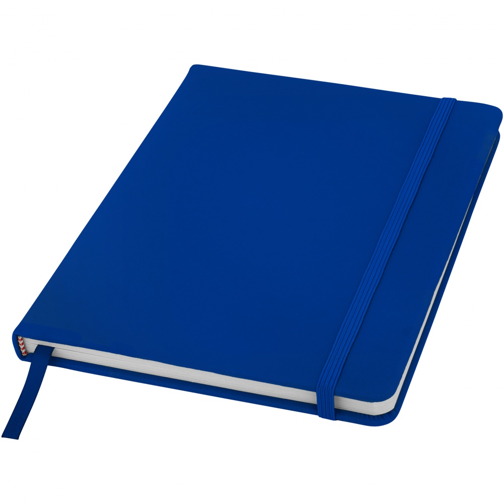 Logo trade promotional item photo of: Spectrum A5 Notebook, blue