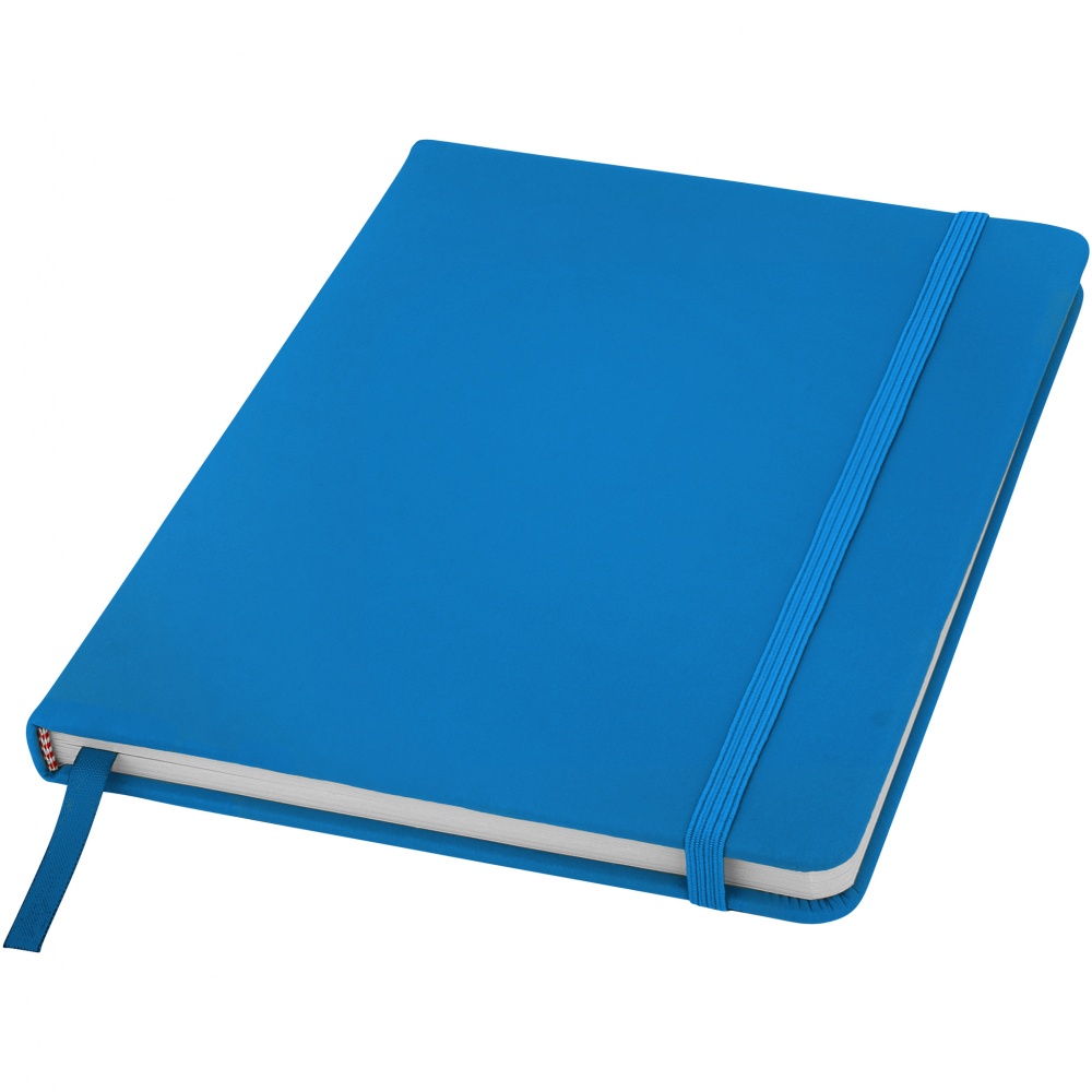 Logo trade promotional product photo of: Spectrum A5 Notebook, blue