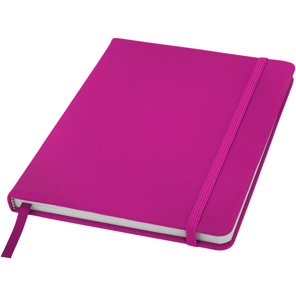 Logotrade corporate gift image of: Spectrum A5 Notebook, pink