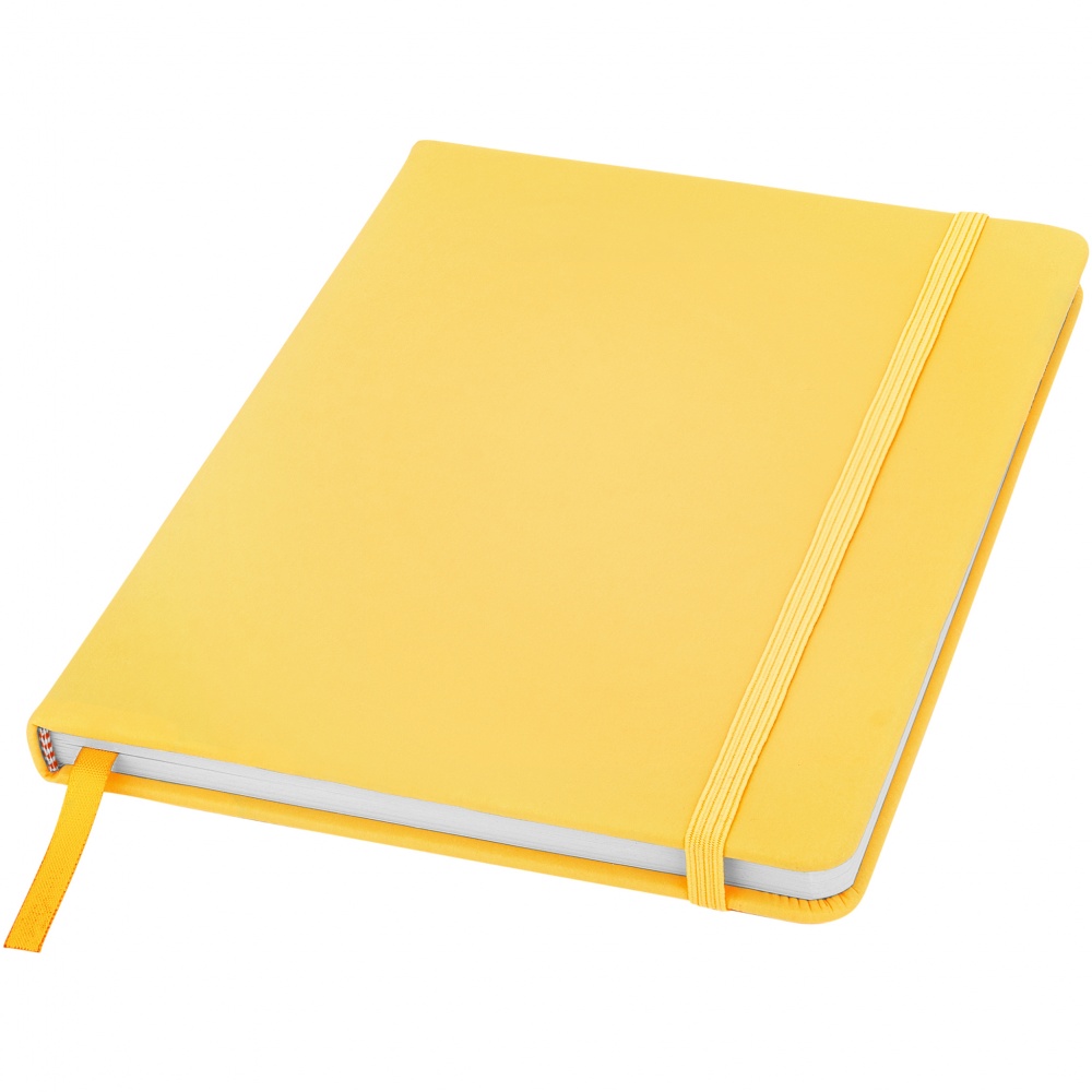 Logotrade promotional gifts photo of: Spectrum A5 Notebook, yellow