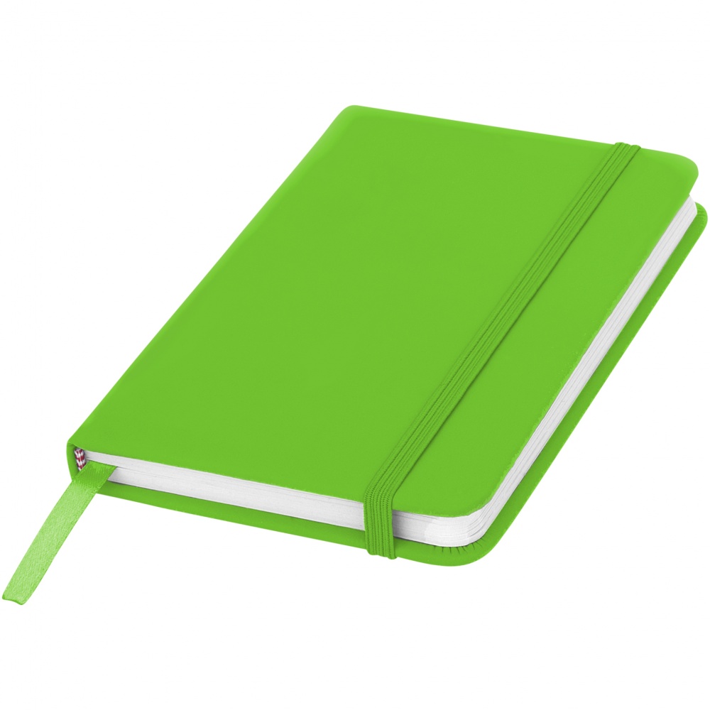 Logo trade promotional giveaway photo of: Spectrum A6 Notebook, light green