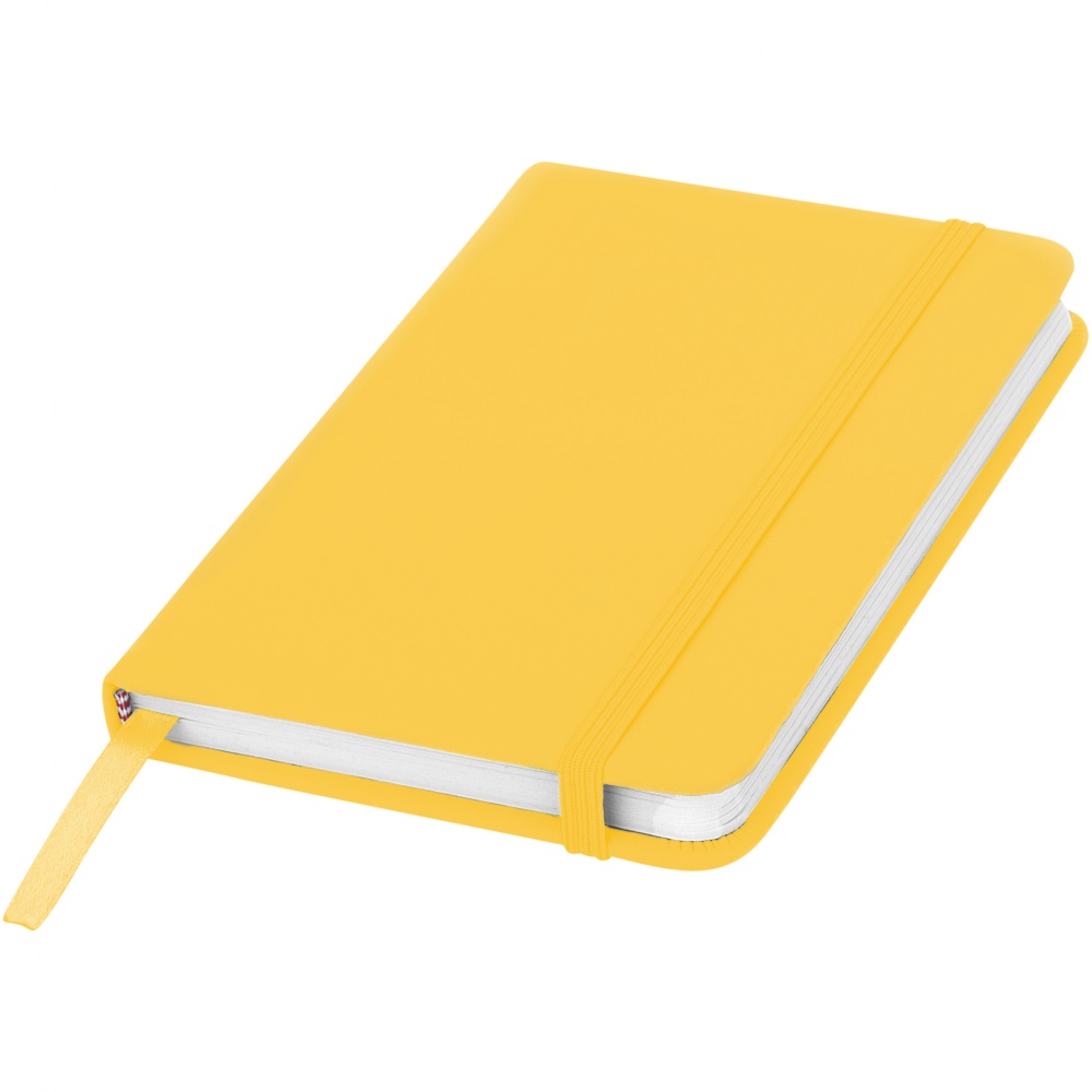 Logo trade promotional giveaways picture of: Spectrum A6 Notebook, yellow