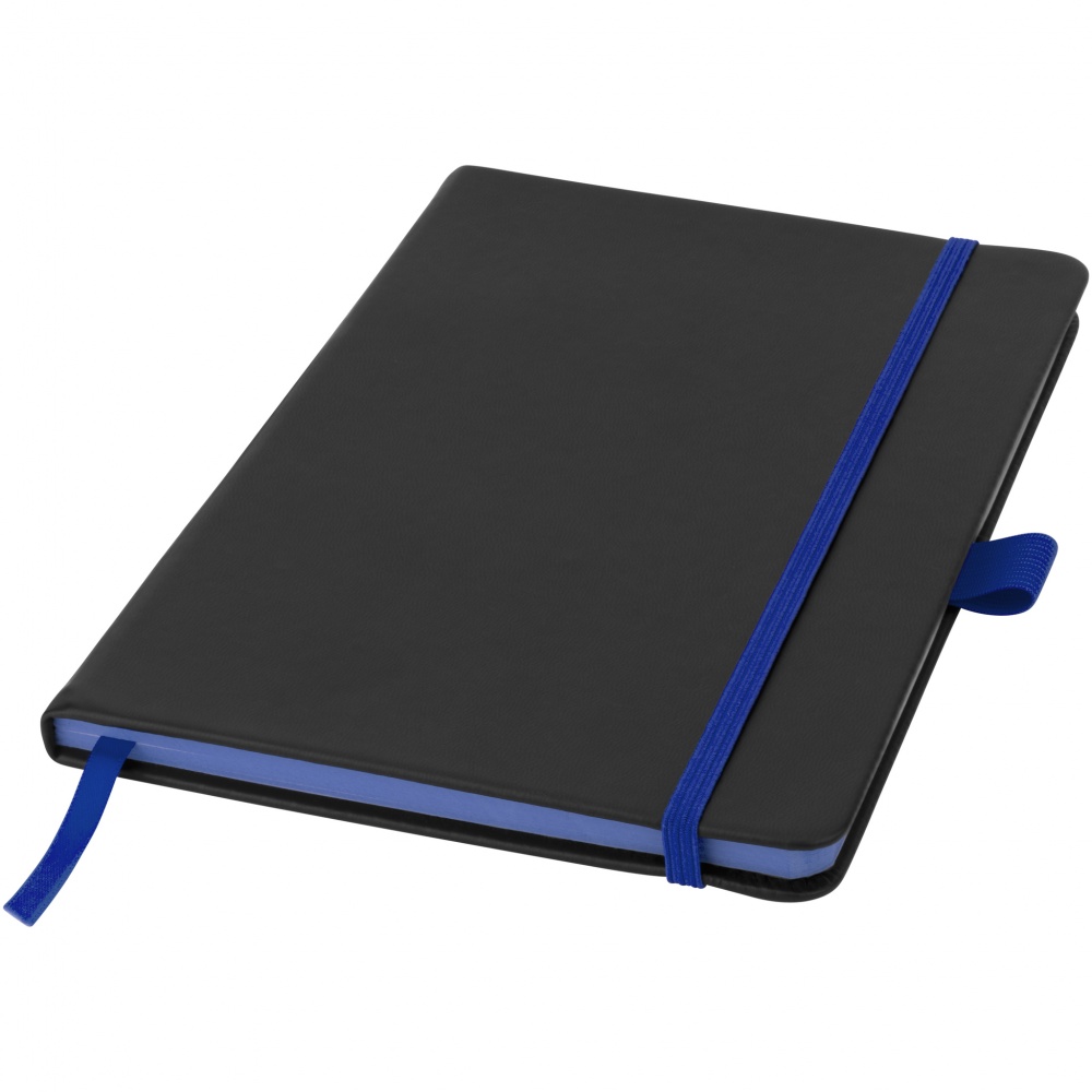 Logotrade corporate gift picture of: Colour Edge A5 Notebook, blue