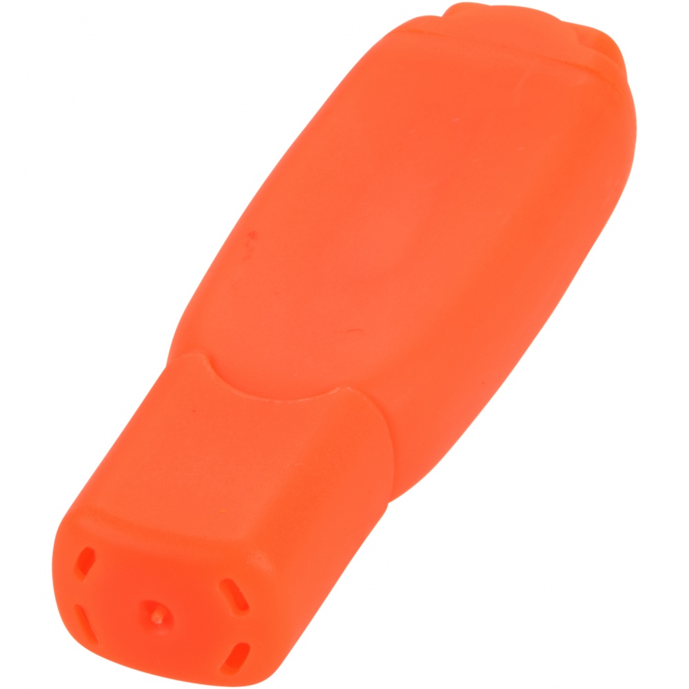 Logo trade promotional gift photo of: Bitty highlighter, orange