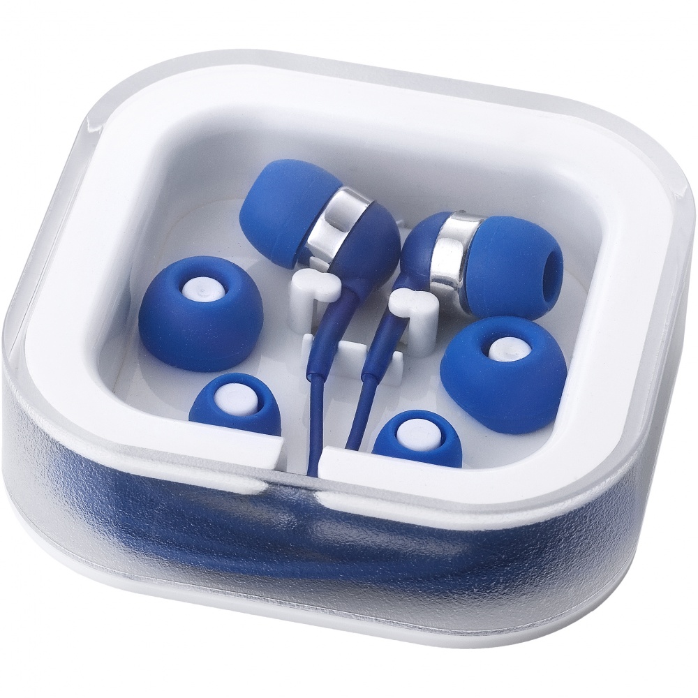 Logotrade promotional item picture of: Sargas earbuds, blue