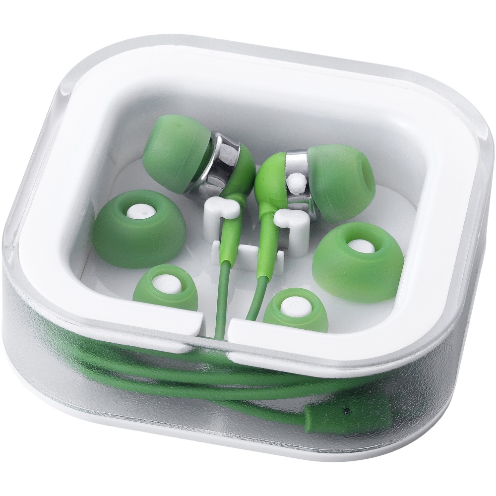 Logotrade business gift image of: Sargas earbuds, green