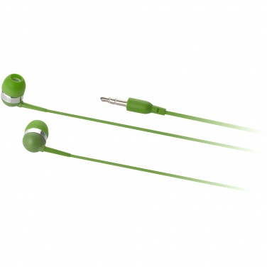 Logo trade promotional item photo of: Sargas earbuds, green