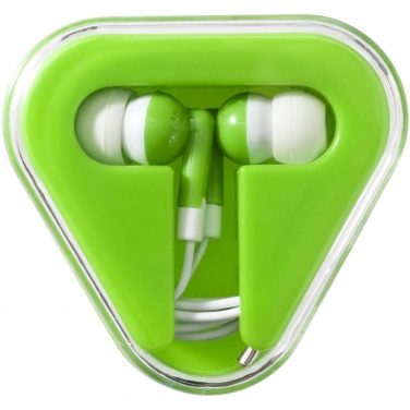 Logo trade promotional items image of: Rebel earbuds, light green