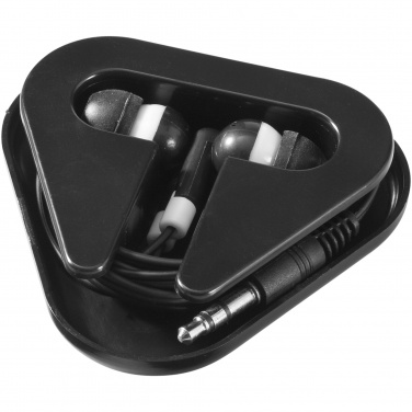 Logo trade corporate gift photo of: Rebel earbuds, black