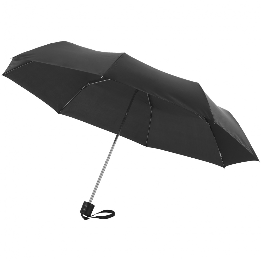 Logotrade promotional giveaway picture of: Ida 21.5" foldable umbrella, black