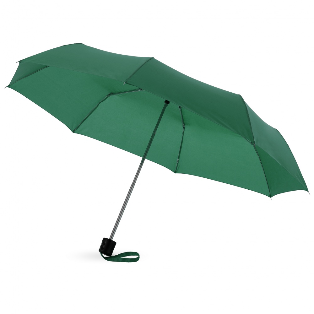 Logo trade promotional products picture of: Ida 21.5" foldable umbrella, green