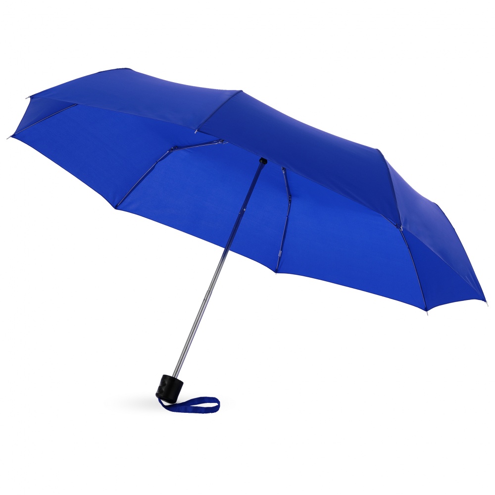 Logotrade corporate gifts photo of: Ida 21.5" foldable umbrella, royal blue