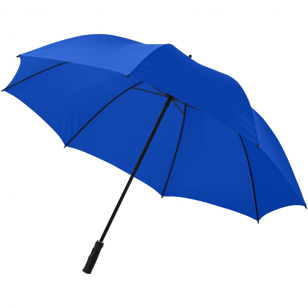 Logo trade promotional merchandise photo of: 30" Zeke golf umbrella, blue