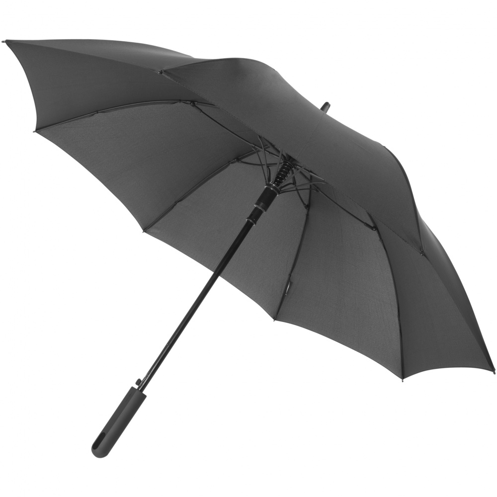 Logo trade promotional merchandise photo of: 23" Noon automatic storm umbrella, black