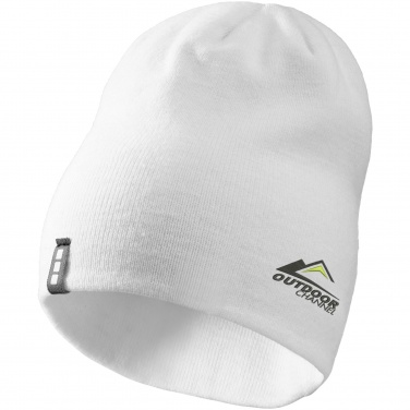 Logo trade promotional item photo of: Level Beanie, white