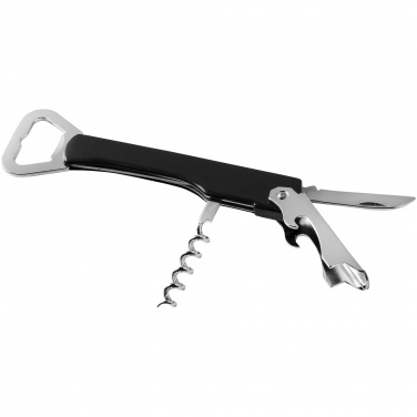 Logo trade corporate gifts image of: Milo waitress knife, black