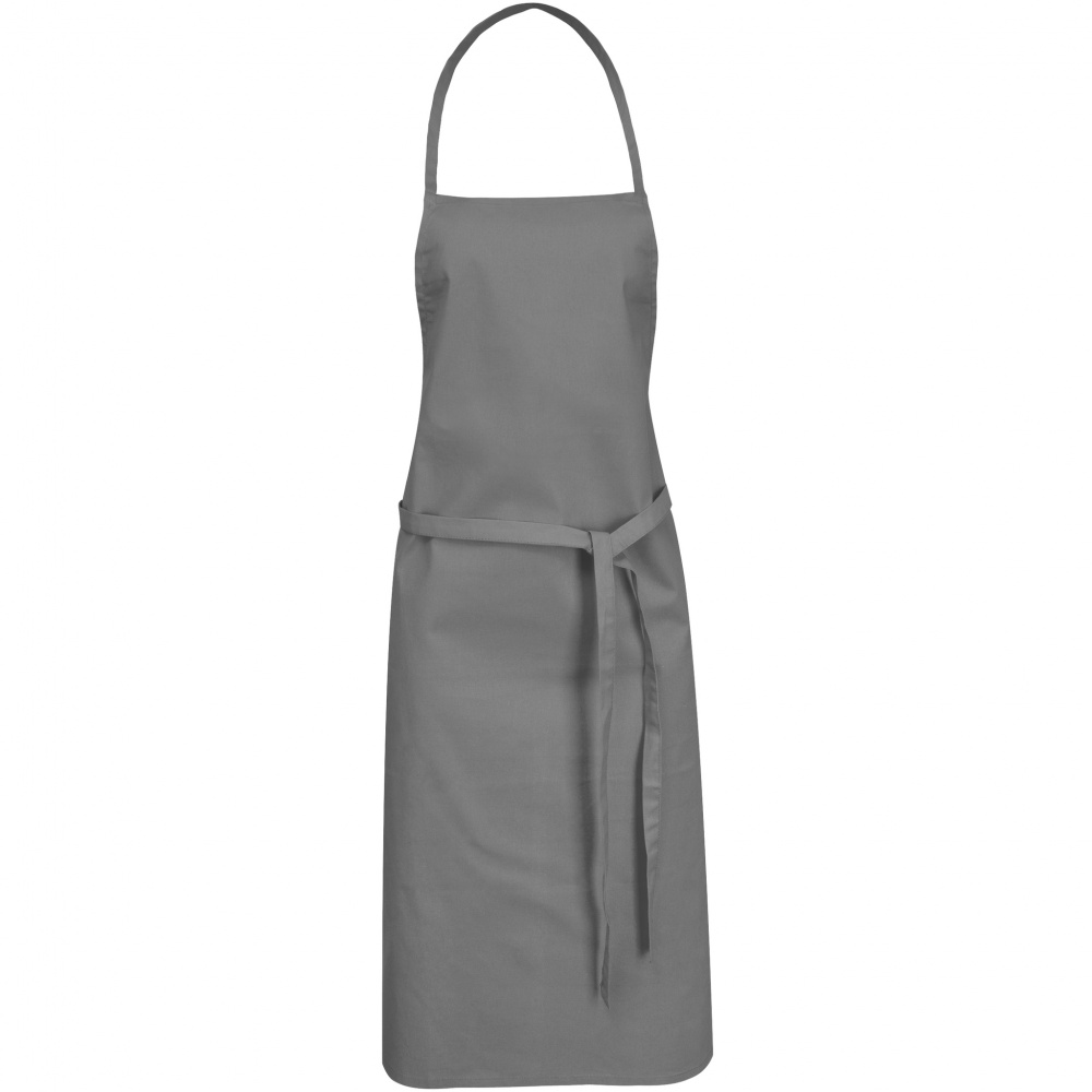 Logotrade corporate gift picture of: Reeva Cotton Apron, grey