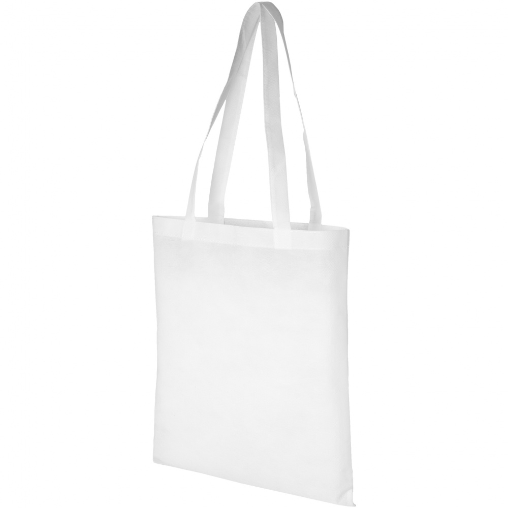 Logotrade promotional items photo of: Zeus Non Woven Convention Tote, white