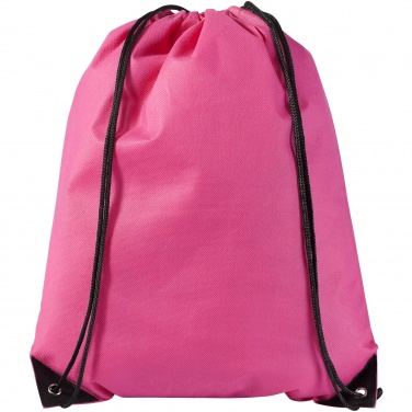 Logotrade promotional products photo of: Evergreen non woven premium rucksack eco, pink