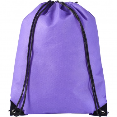 Logo trade promotional products picture of: Evergreen non woven premium rucksack eco, purple