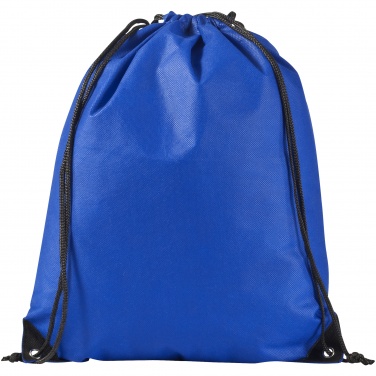 Logo trade business gift photo of: Evergreen non woven premium rucksack eco, blue