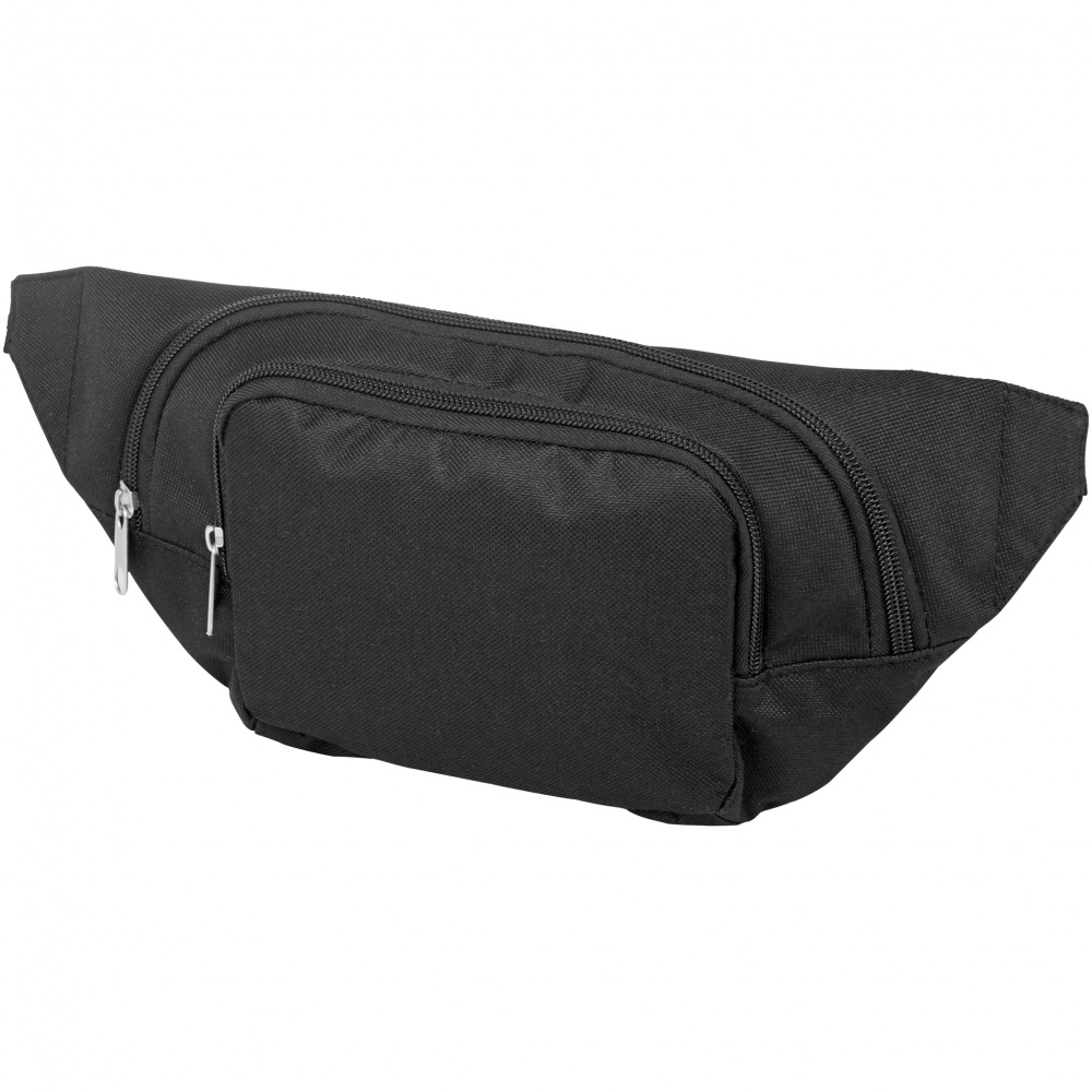 Logo trade promotional item photo of: Santander waist pouch, black