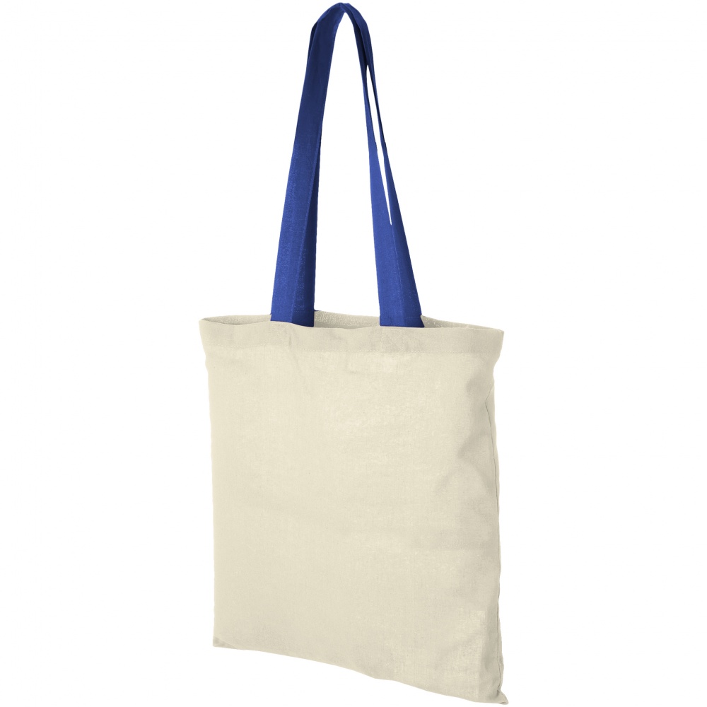 Logo trade promotional products image of: Nevada Cotton Tote, blue