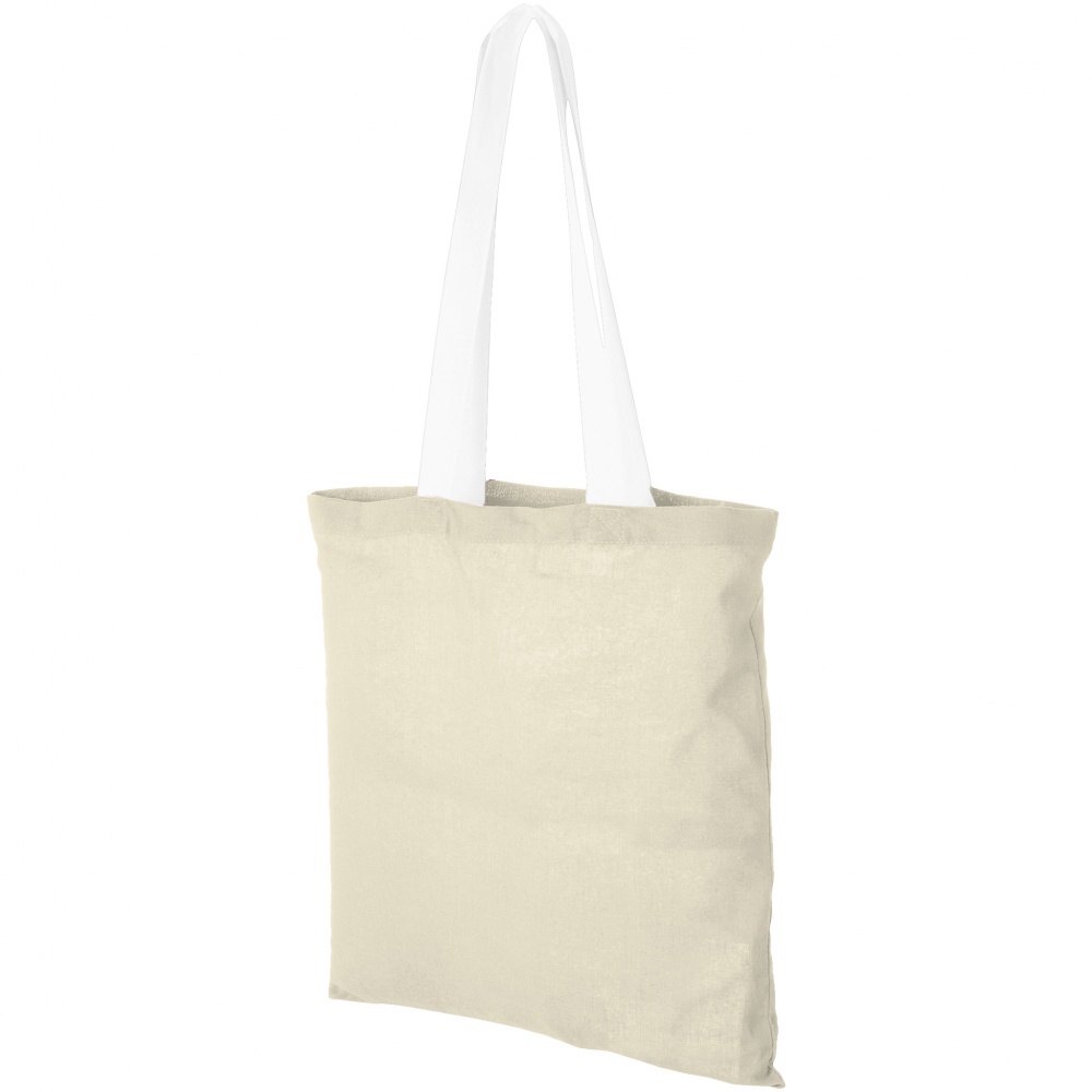 Logo trade corporate gifts picture of: Nevada Cotton Tote, white