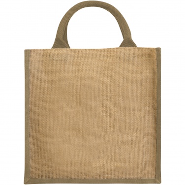 Logo trade advertising products picture of: Chennai jute gift tote, beige