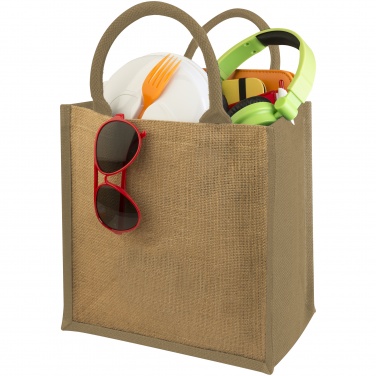 Logotrade advertising product picture of: Chennai jute gift tote, beige