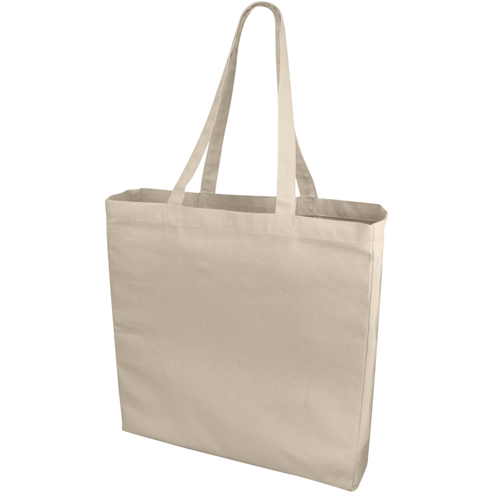 Logo trade promotional gift photo of: Odessa cotton tote, natural