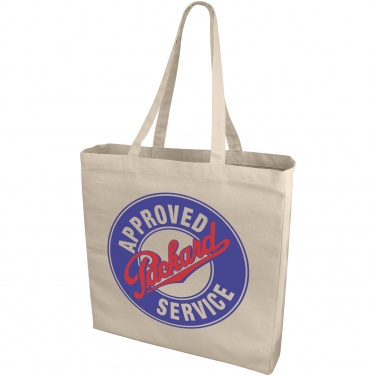 Logo trade promotional giveaways picture of: Odessa cotton tote, natural