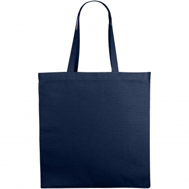 Logo trade promotional item photo of: Odessa cotton tote, navy