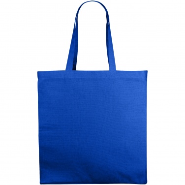 Logo trade promotional giveaways picture of: Odessa cotton tote, blue