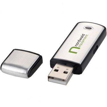 Logo trade promotional merchandise image of: Square USB 4GB