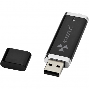 Logo trade promotional gifts picture of: Flat USB 2GB