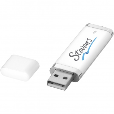 Logo trade advertising product photo of: Flat USB 4GB