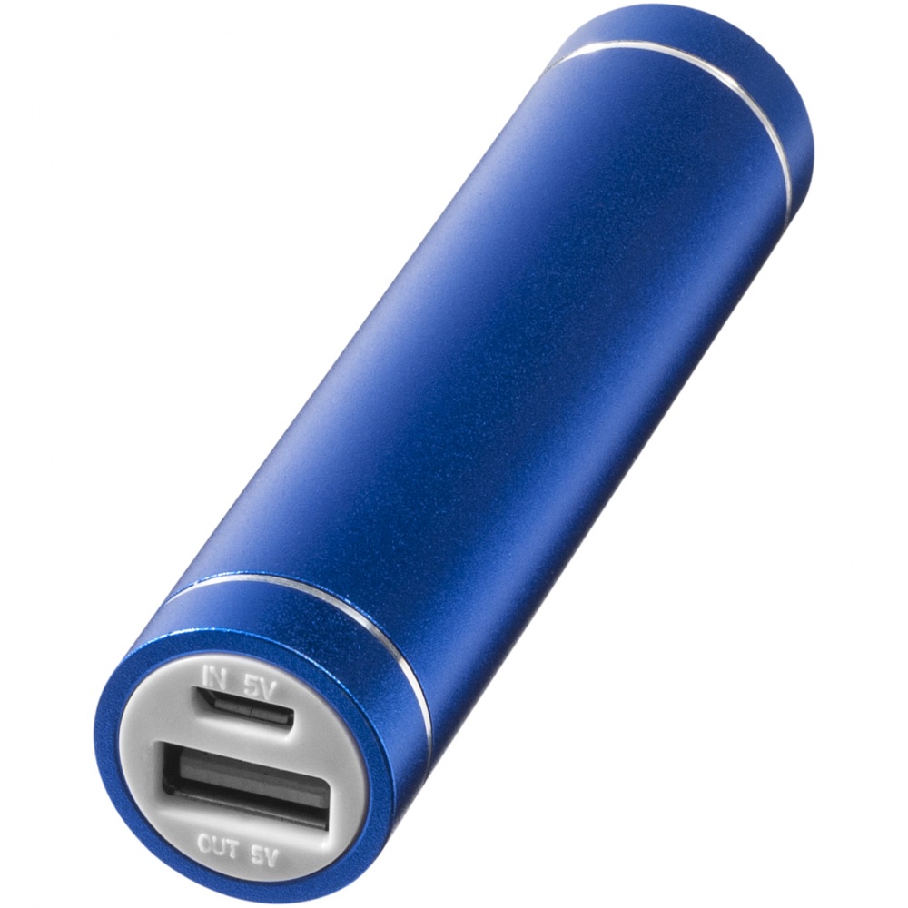 Logotrade promotional products photo of: Bolt alu power bank 2200mAh, blue